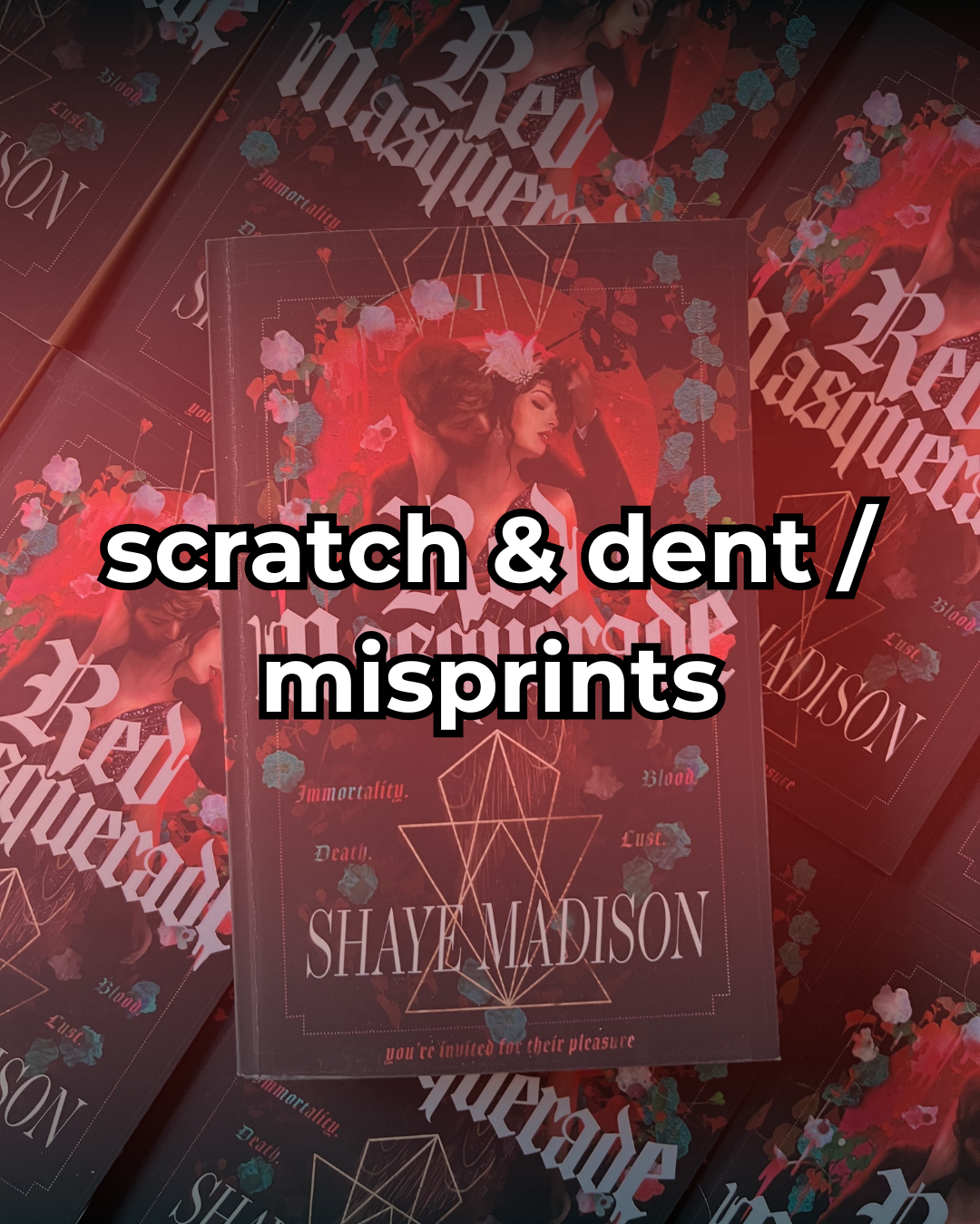 SCRATCH & DENT Red Masquerade