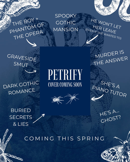 PREORDER Petrify: A Dark Horror Romance SIGNED