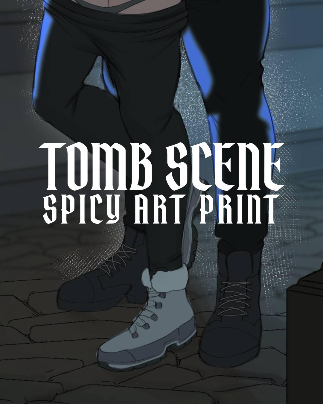 Petrify "Tomb Scene" spicy art print