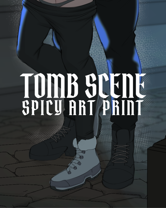 Petrify "Tomb Scene" spicy art print